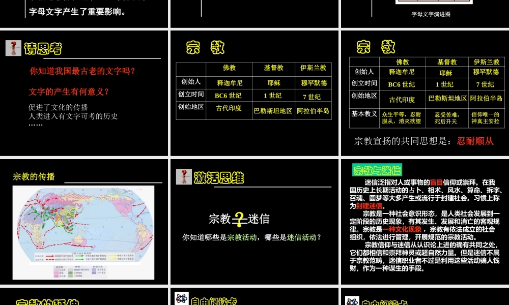 古代科技与思想文化(一)党艳