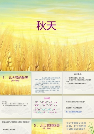 北大荒的秋天李叶丽