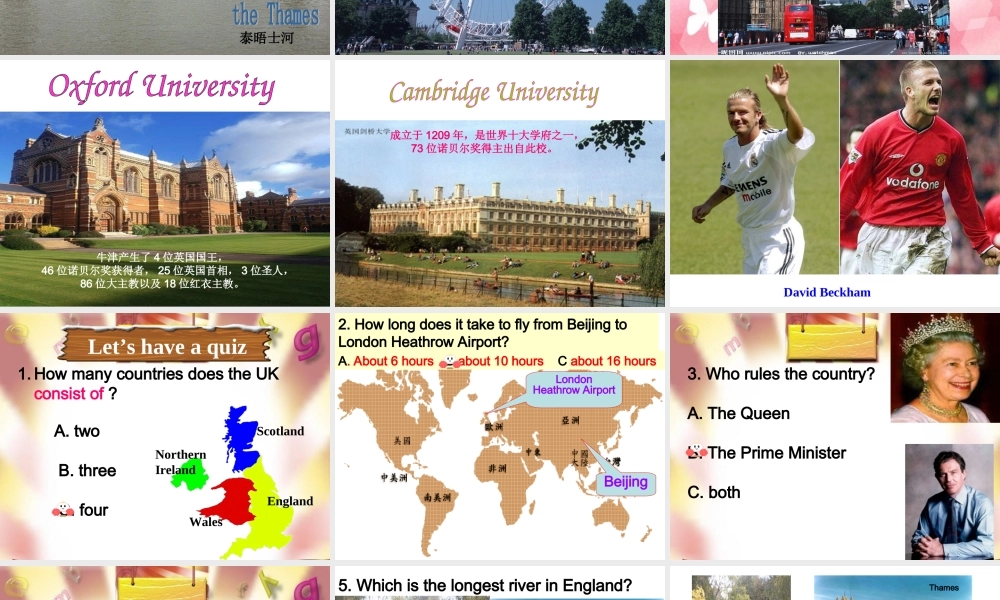 高二英语必修5_unit2_The_United_Kingdom(warming_upand_reading)