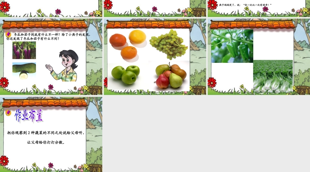 一年级语文上册第四单元15一次比一次有进步课件