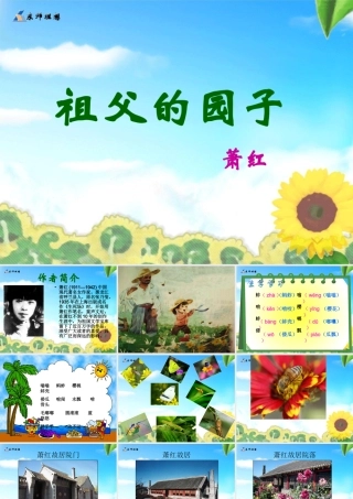 祖父的园子课件(整理)