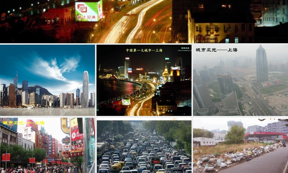 上海城市发展与城市化