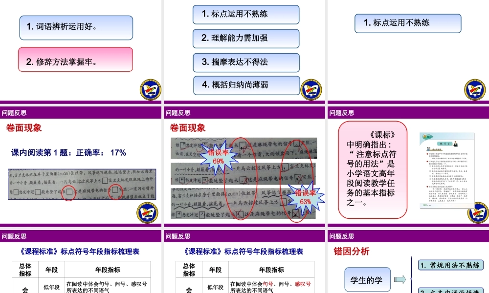 五年级质量分析阅读部分定稿