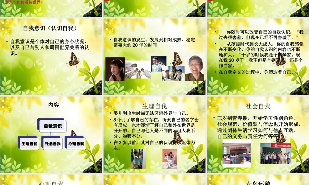 大学生心理健康教育_认识自我