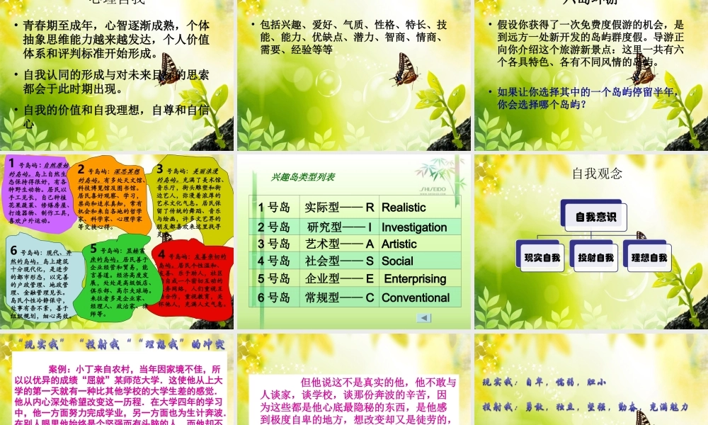 大学生心理健康教育_认识自我