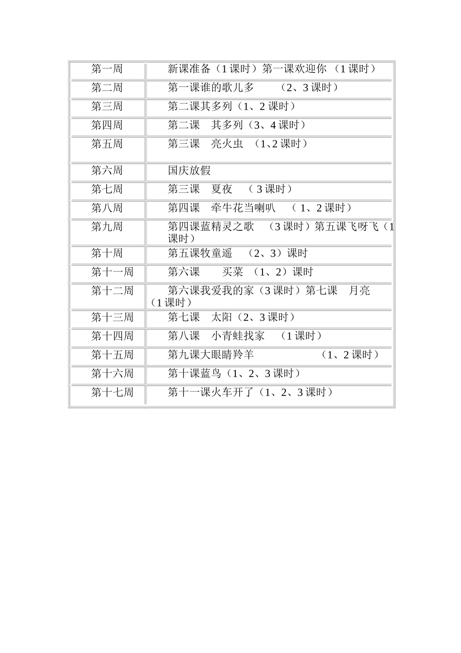 一上音乐教学计划_第3页