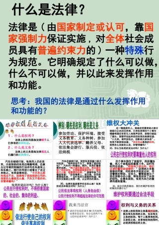 《维护权利+履行义务》(湘师版)