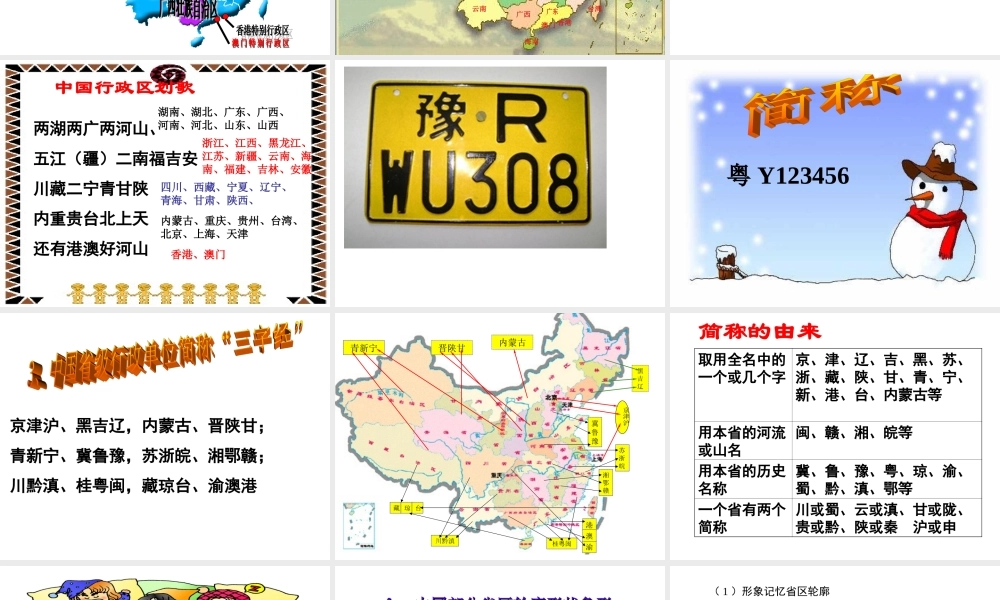 中国行政区划