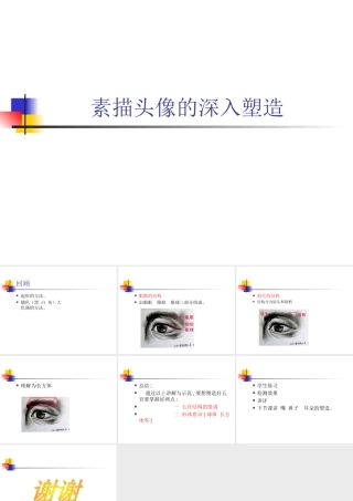 素描头像__眼睛