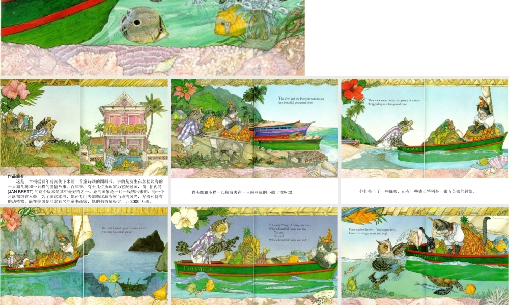 猫头鹰和小猫绘本