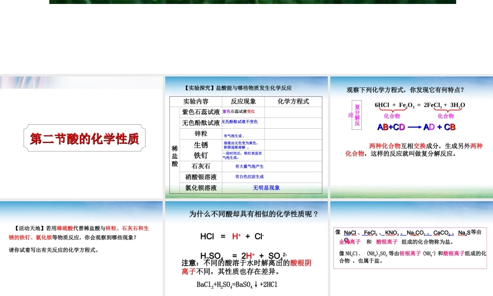 酸的化学性质 (2)
