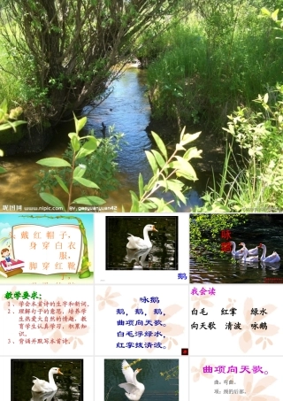 一年级语文上册五字与拼音（一）课件