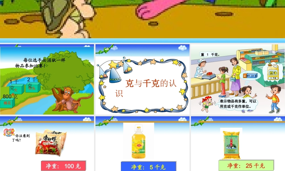 《克与千克》PPT课件 (2)