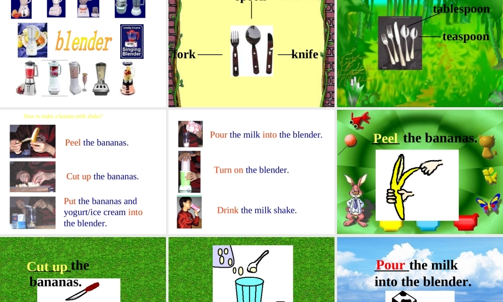 课件：新目标英语八年级上册unit7课件