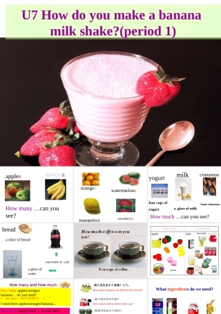 课件：新目标英语八年级上册unit7课件