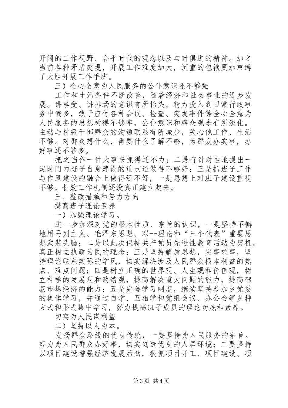 干部作风建设年整治计划_第3页