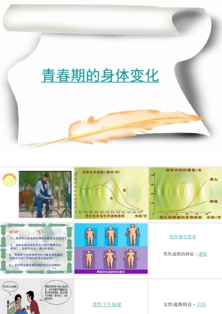 青春期的身体变化