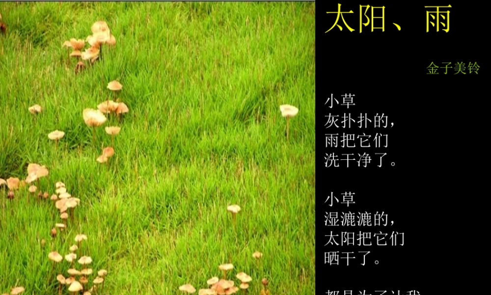 《金子美玲诗选42首》