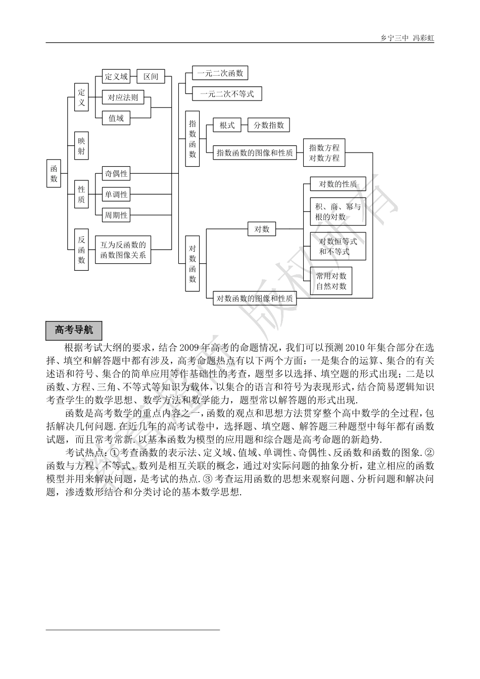 高三复习函数教学设计系列_第2页
