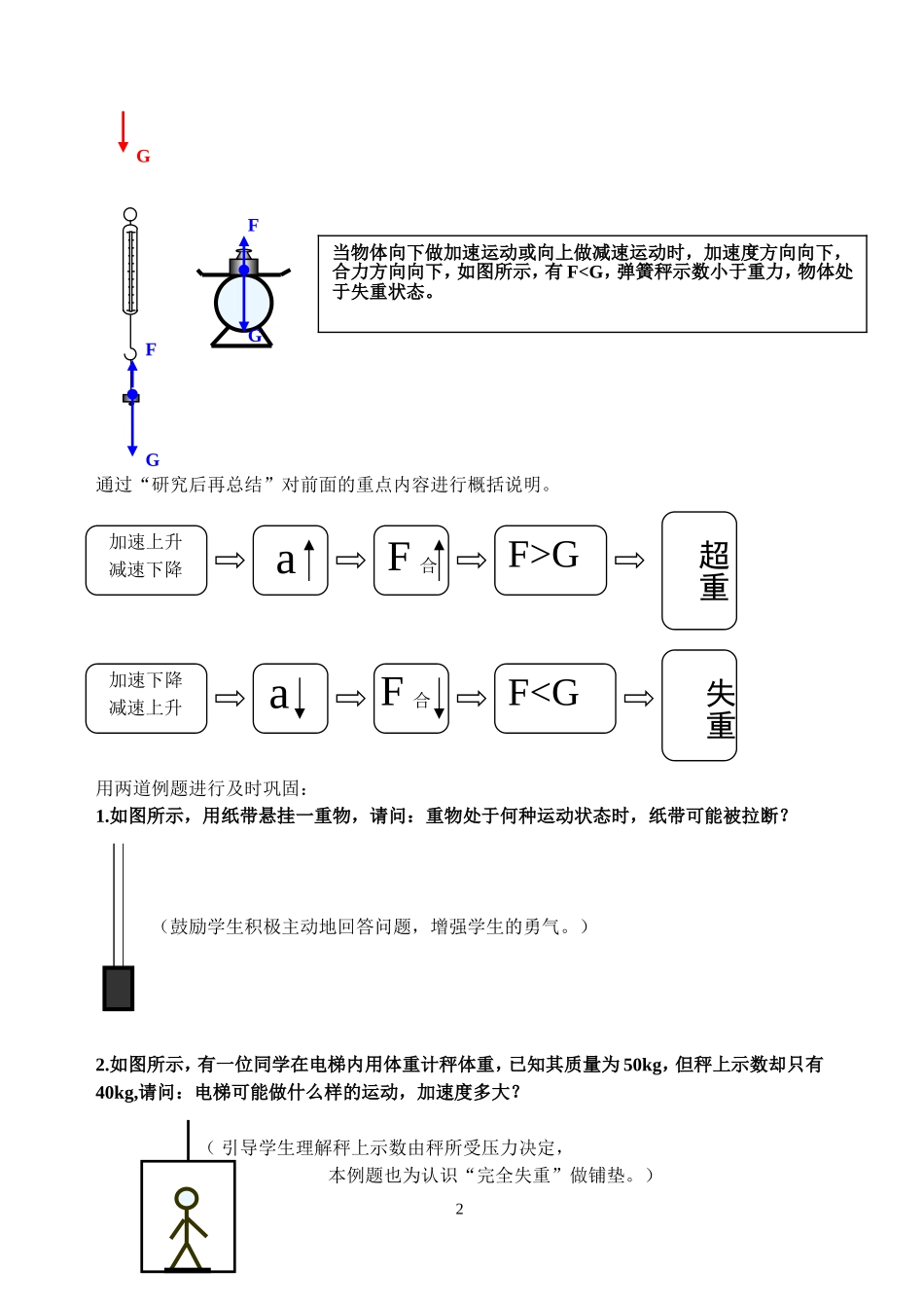 超重失重教案_第2页