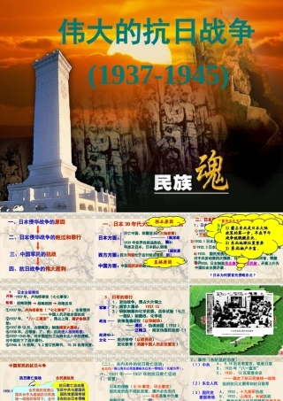 伟大的抗日战争共张