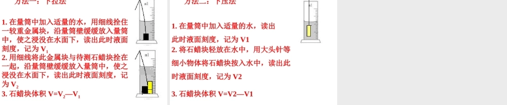 物质的密度第三课时课件