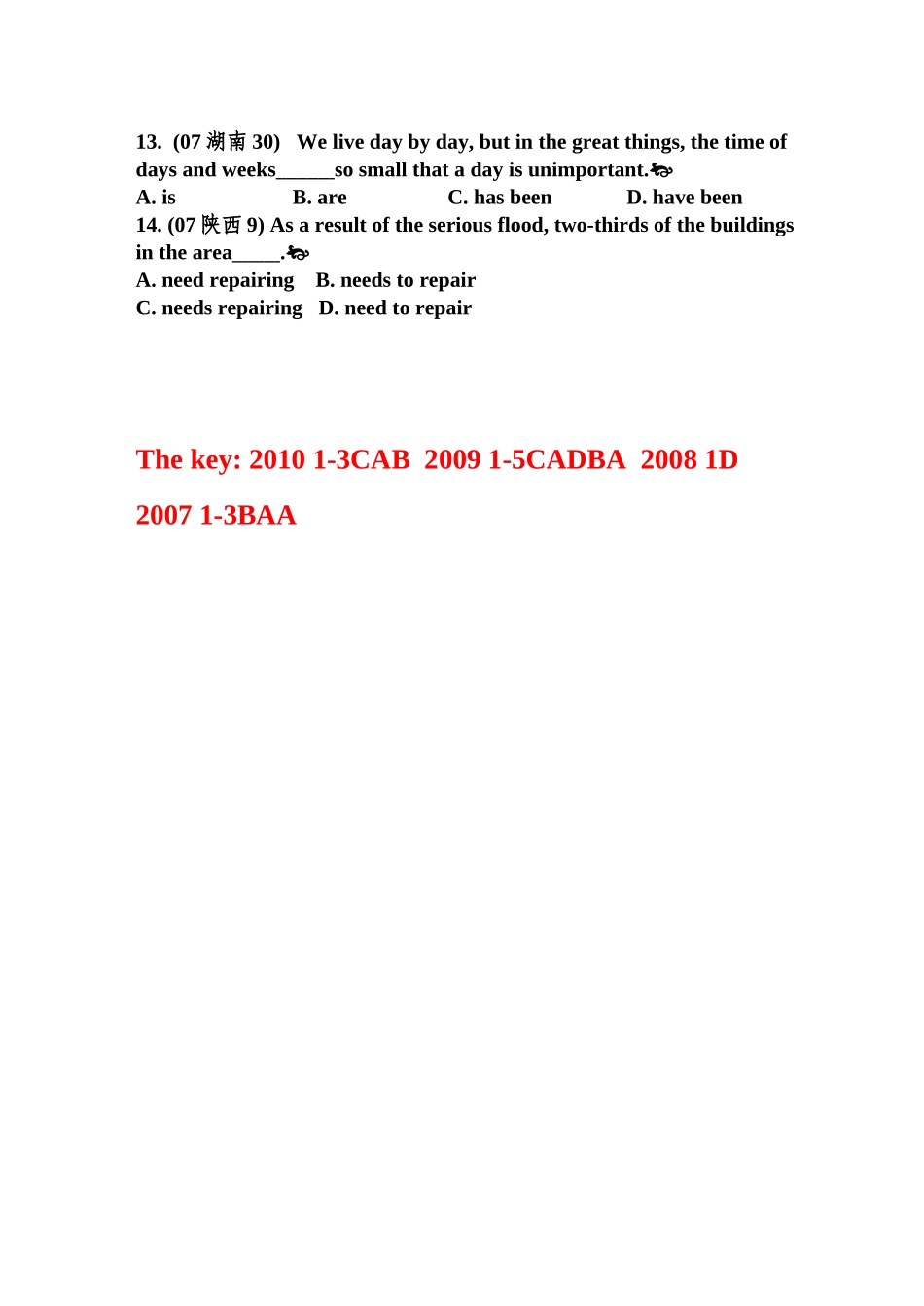 主谓一致linxi_第2页