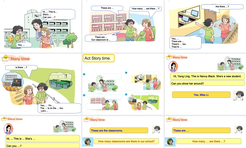 [牛津中小学英语网]五上Unit2AnewstudentStorytime