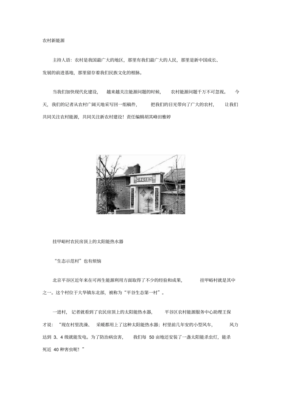 农村新能源项目_第1页