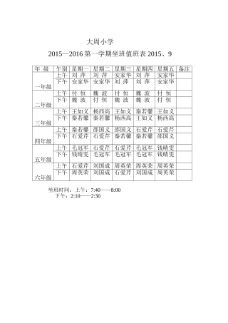 2015大周坐班课表MicrosoftWord文档(2)