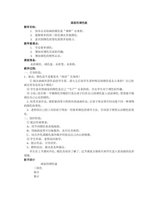 画家的调色板