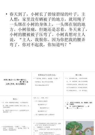 二年级看图说话全集