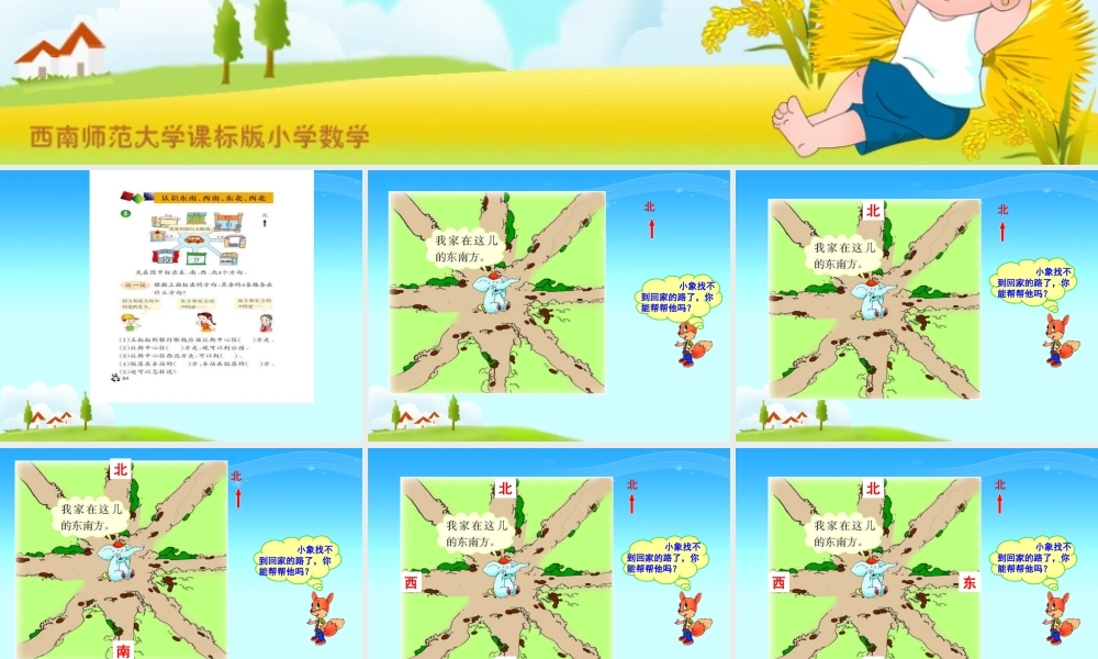 认识东南西南东北西北