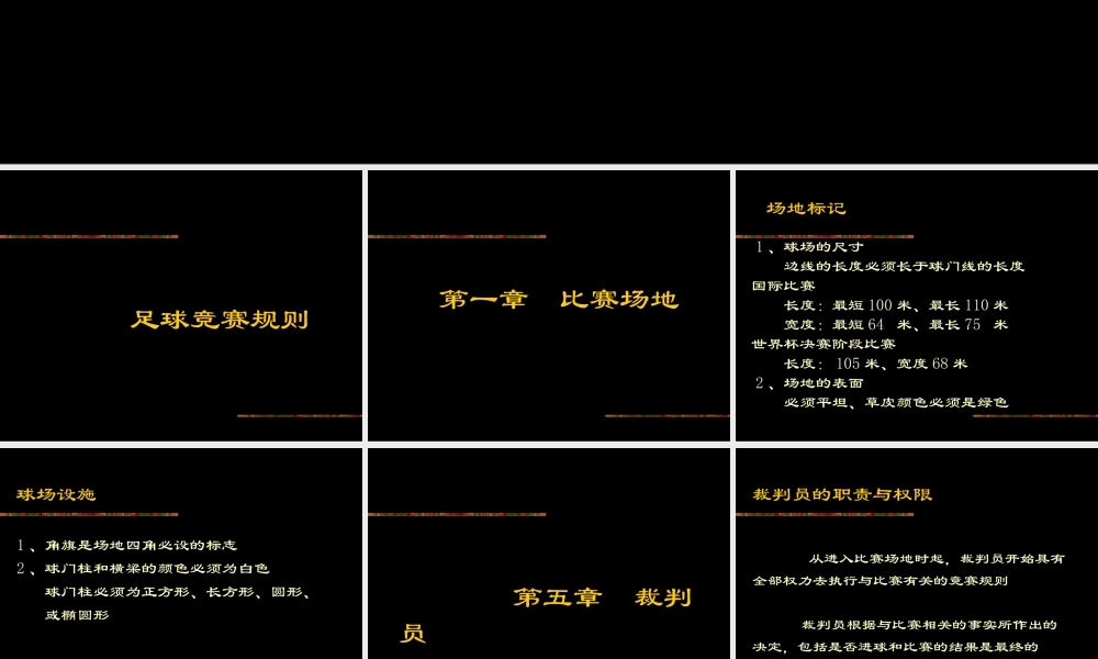 足球竞赛规则及裁判法－杨光