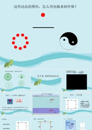 指挥海龟起步走