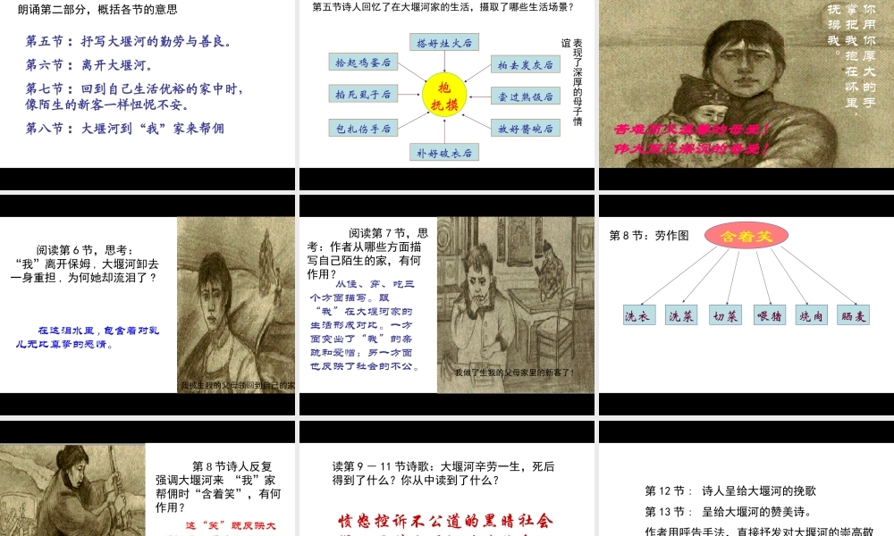 《大堰河——我的保姆》参考课件1