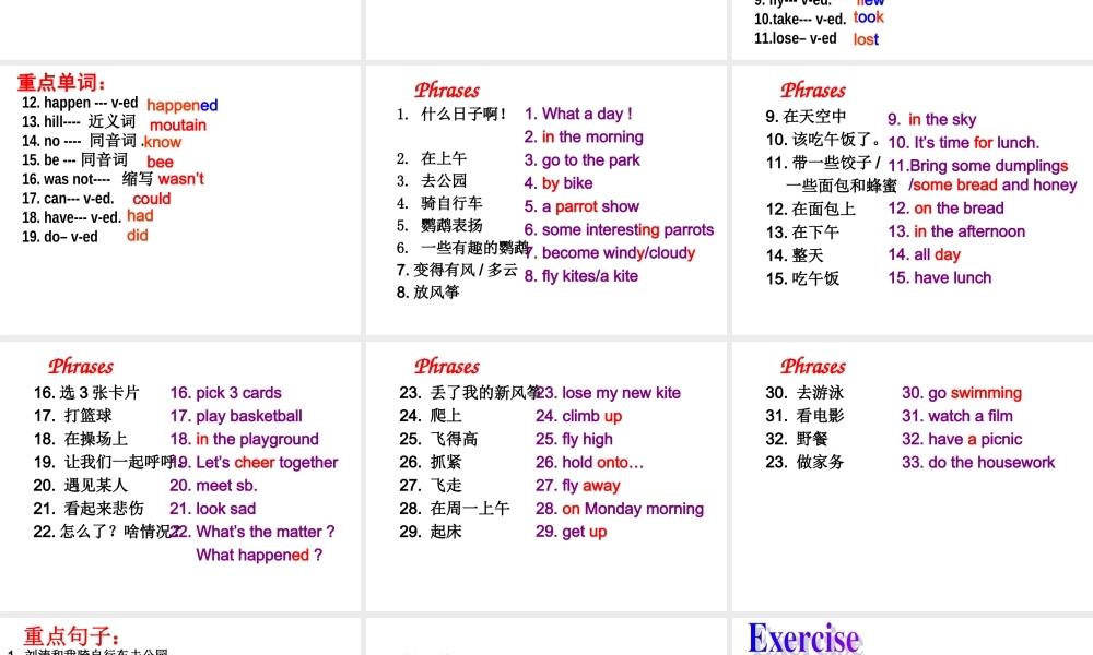 六上复习资料(2)