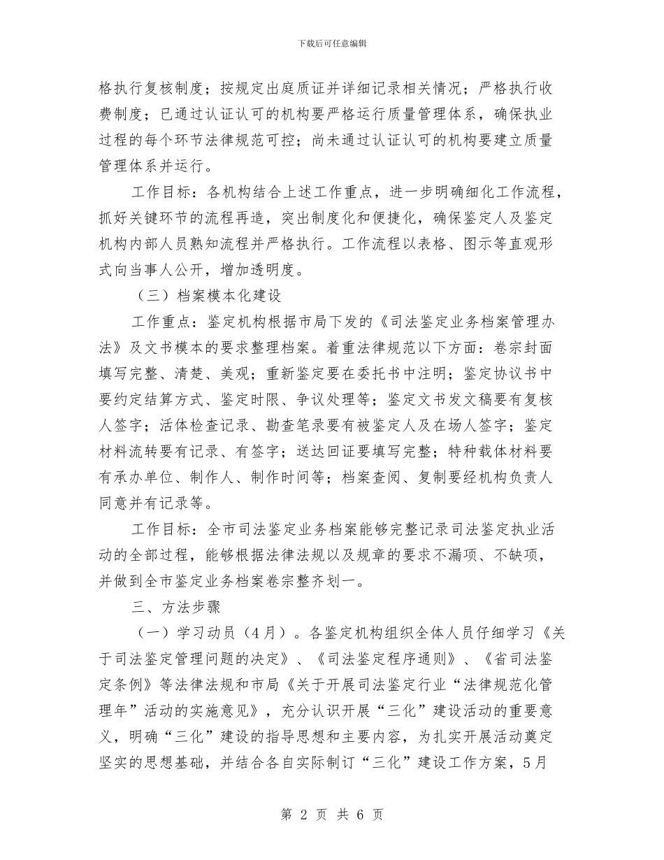 司法鉴定建设活动方案与各供应站应急救援预案汇编_第2页
