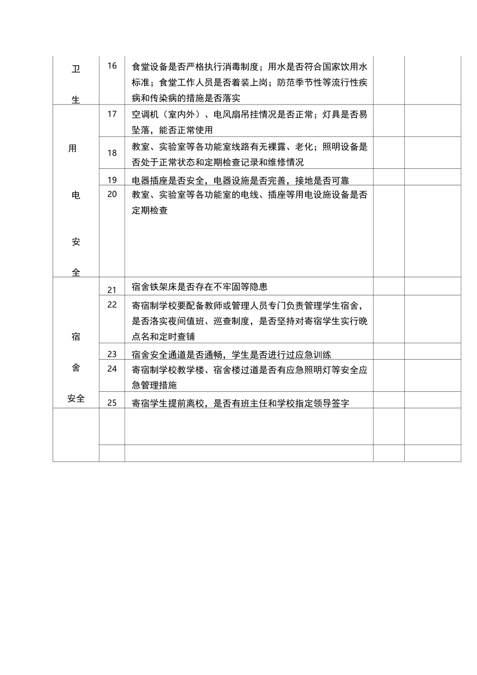 教室消毒记录表_第3页