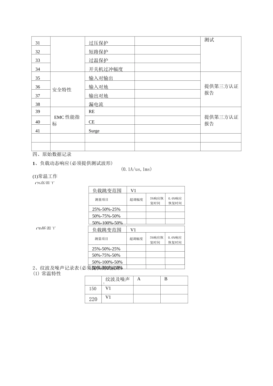电源测试报告 _第3页
