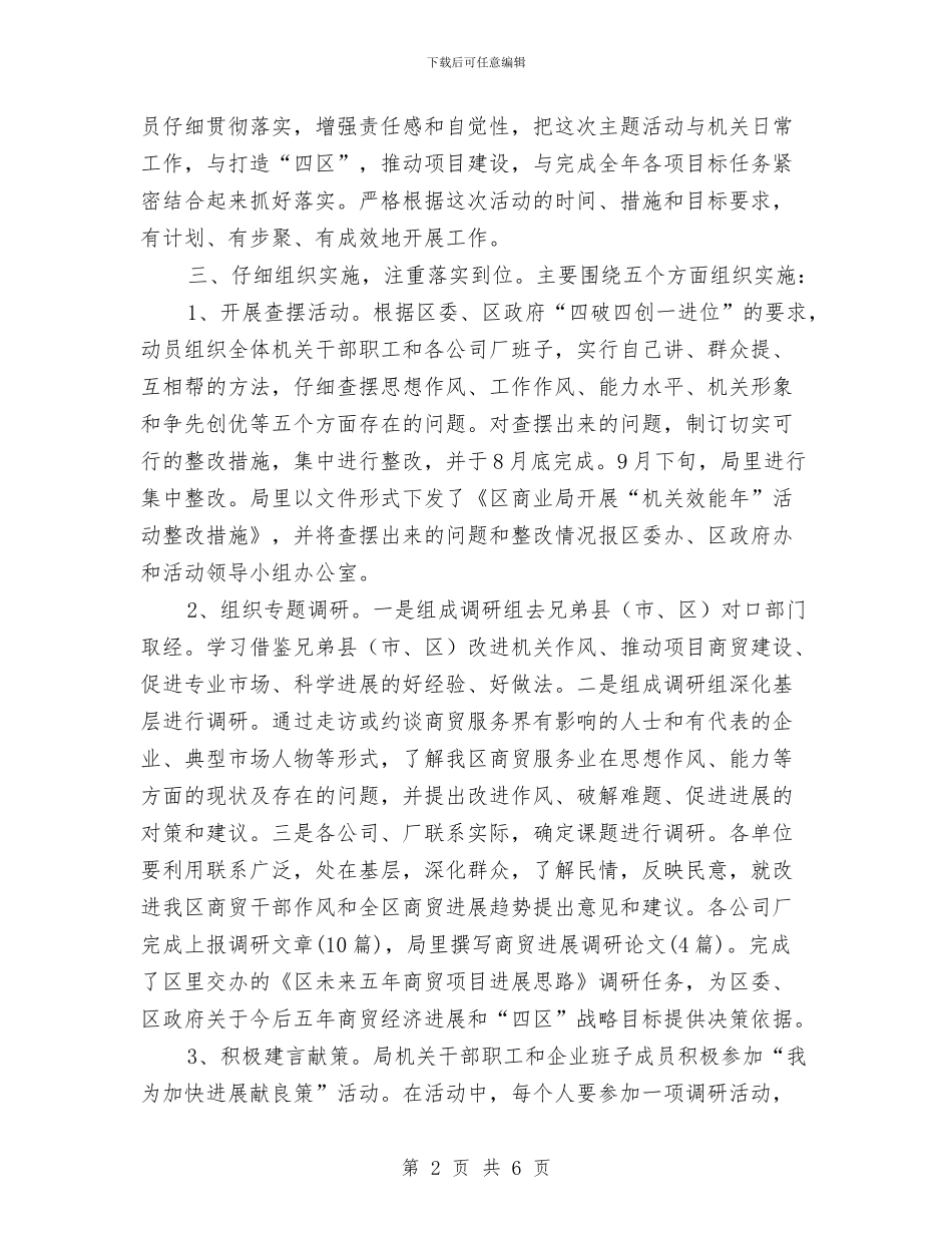 商业局奋力争位自查报告_第2页