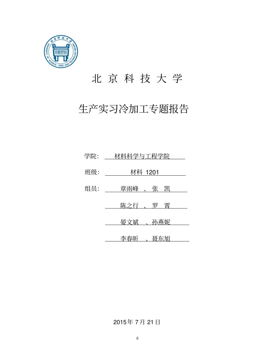 冷加工专题报告完成版汇总_第1页