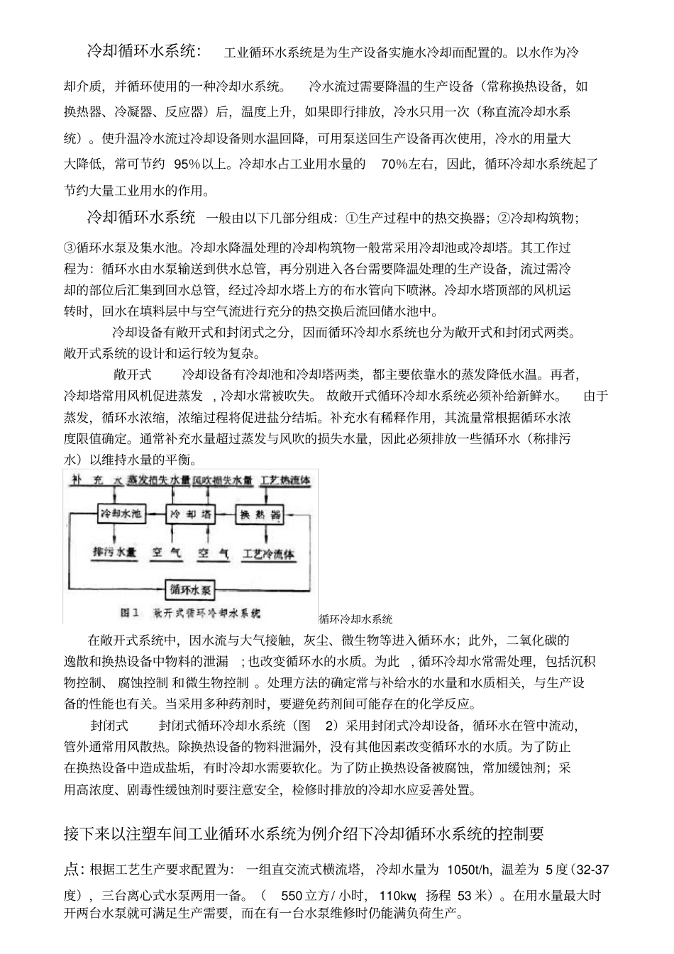 冷却循环水系统知识_第1页