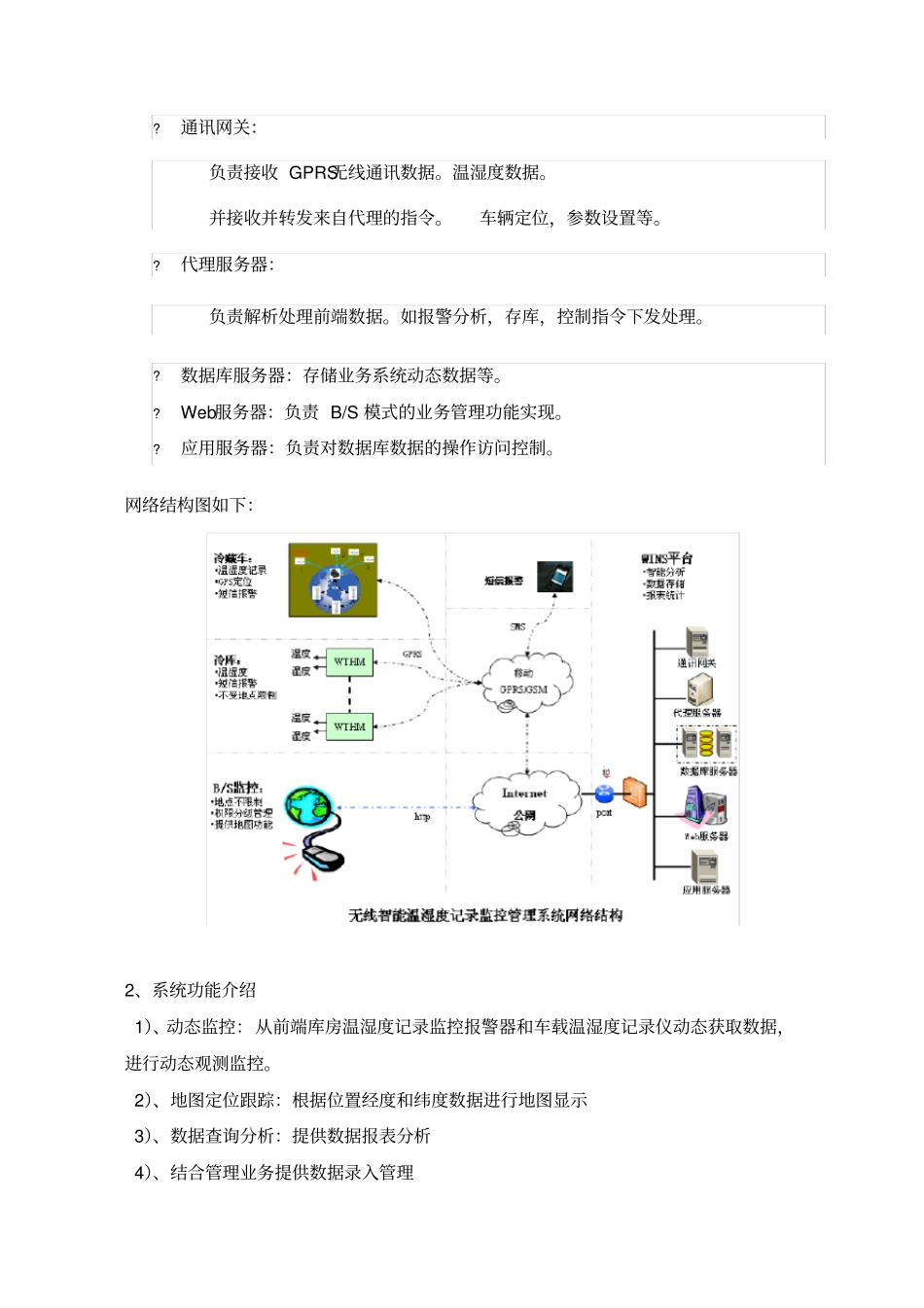 冷藏库与冷链运输智能温度记录监控管理系统方案_第2页