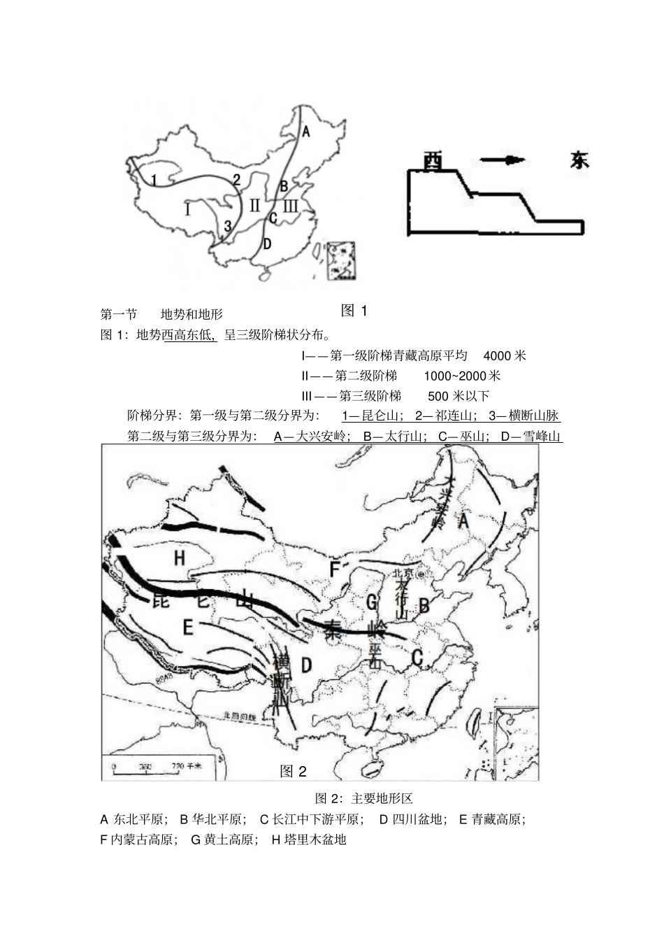 凉山州地理会考包含凉山地理总复习提纲全_第3页