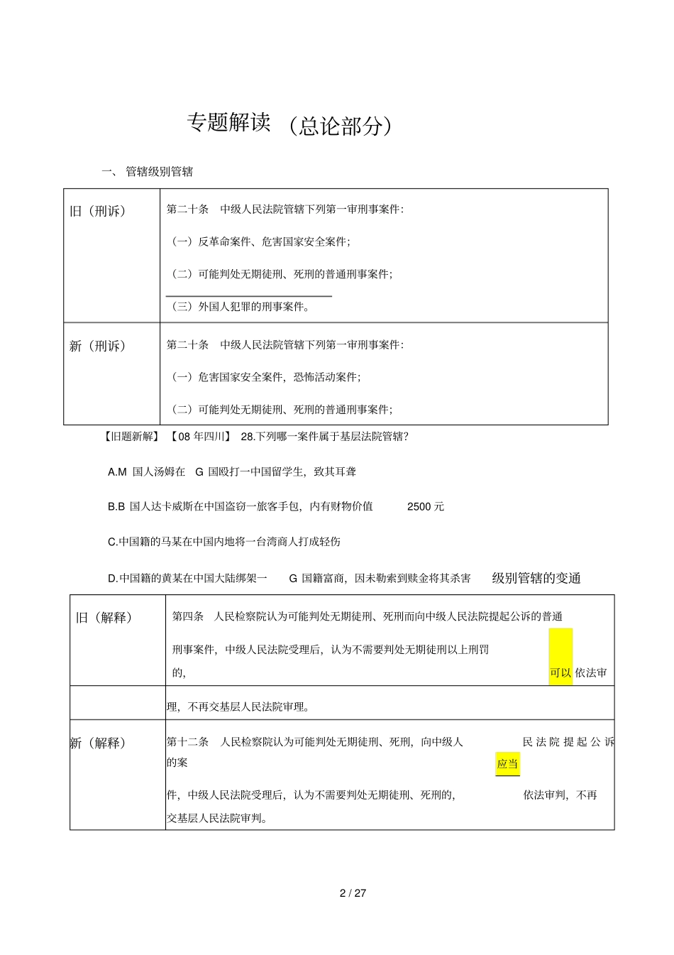 刑诉诉讼法四大关联法规全新解读总则_第2页