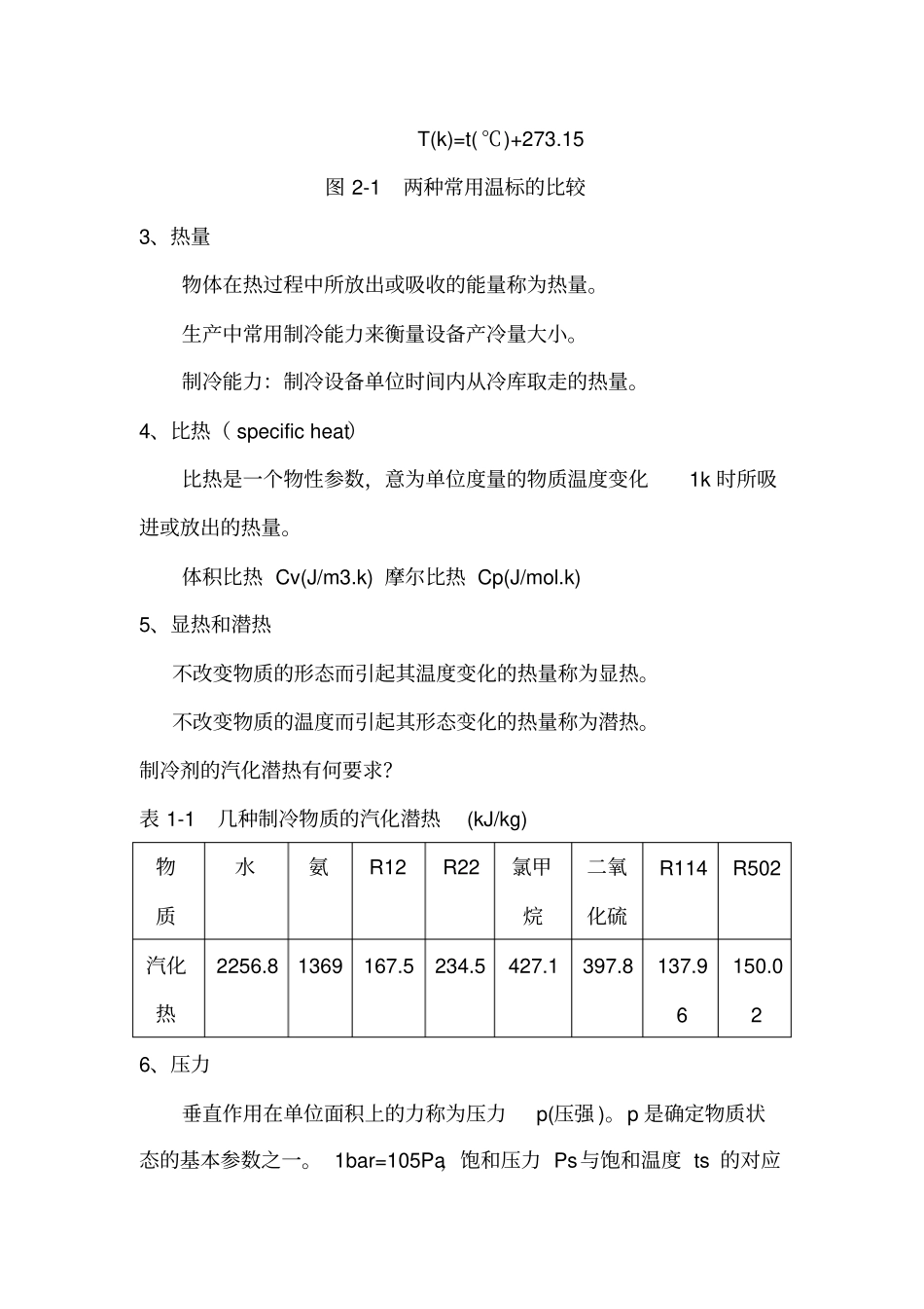 制冷循环的热力学原理资料_第2页