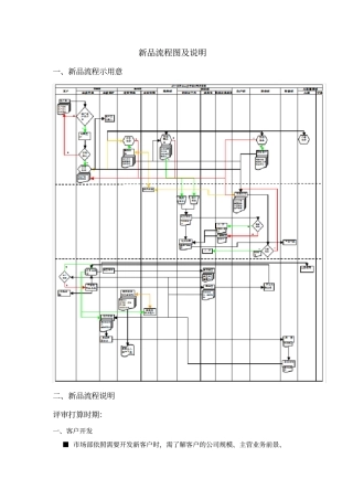 制造业新品流程说明书