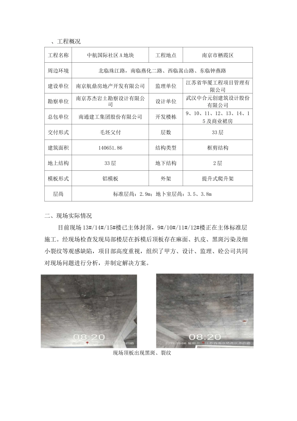 结构顶板观感缺陷修补方案_第3页