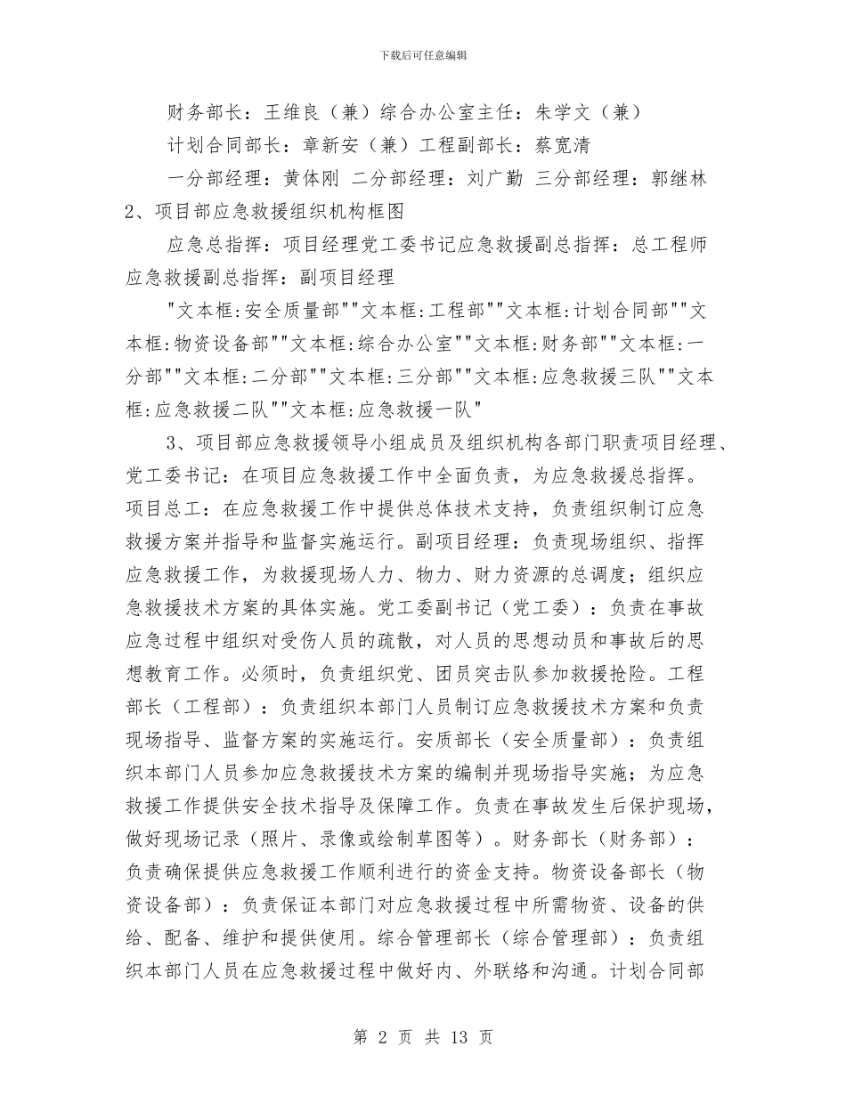 地质灾害安全预防监控措施和应急预案与地质灾害防治工作方案汇编_第2页